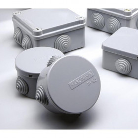 Κουτί Διακλάδωσης Επίτοιχο 80Χ80X40mm IP65 ΚΑΣΣΙΝΑΚΗΣ