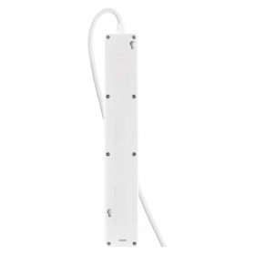 Πολύπριζο 5 Σούκο, 2 USB Με Διακόπτη 3m Λευκό P1523RU EMOS