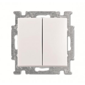 Διακόπτης Διπλός A/R Λευκός 2006/6/6UC94 Basic55 ABB