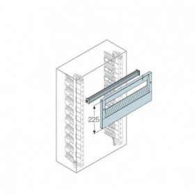 Ράγα DIN Με Μετώπη 225mm Για Ερμάρια Gemini No4&5 ABB