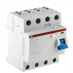 Ρελέ Διαρροής A 4P 100A 30mA F204A-100/0,03 ABB