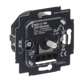 Μηχανισμός Dimmer Περιστροφικός 100W Universal 6523U-102-500 BUSCH-JAEGER/ABB