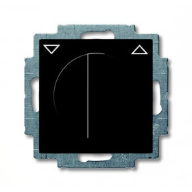 Διακόπτης Ρολών Περιστροφικός Μαύρος 2713UCDR95 Basic55 ABB