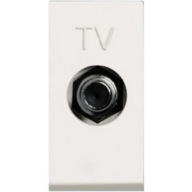 Πρίζα TV Τερματική 1 Στοιχείου Λευκό Zenit N2150.7 BL ABB