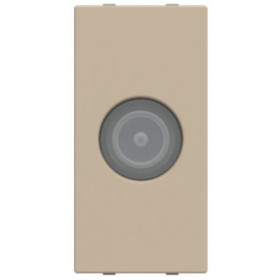 Πρίζα TV Τερματική 1 Στοιχείου Σαμπάνια Zenit N2150.7 CV ABB