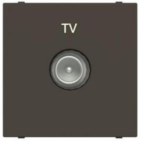 Πρίζα TV Τερματική 2 Στοιχείων Ανθρακί Zenit N2250.7 AN ABB