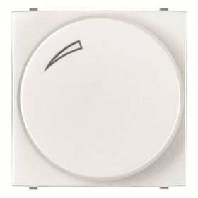 Dimmer Περιστροφικό Universal 2 Στοιχείων Λευκό Zenit N2260.3 BL ABB