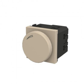 Dimmer Περιστροφικό Universal 2 Στοιχείων Σαμπάνια Zenit N2260.3 CV ABB