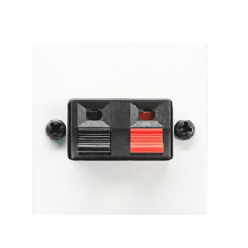 Πρίζα Ηχείου 2 Στοιχείων Λευκό Zenit N2257.1 BL ABB