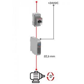 Ηλεκτρονικός Εκκινητής 3kW HF9-DOL-24 VDC ABB