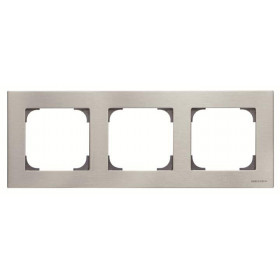 Πλαίσιο 3 Θέσεων Ατσάλι 8573AI Sky ABB