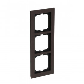 Πλαίσιο 3 Θέσεων Καφέ Σκούρο 1723-243 aXcent ABB