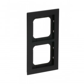 Πλαίσιο 2 Θέσεων Μαύρο 1722-275-500 aXcent ABB