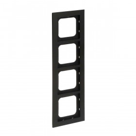 Πλαίσιο 4 Θέσεων Μαύρο 1724-275-500 aXcent ABB