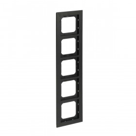 Πλαίσιο 5 Θέσεων Μαύρο 1725-275-500 aXcent ABB
