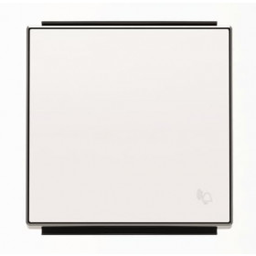 Μετώπη 1 Πλήκτρου Με Σύμβολο Κουδούνι Λευκό Soft 8504BL Sky ABB