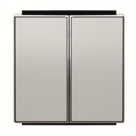 Μετώπη 2 Πλήκτρων Αλουμίνιο 8511PL Sky ABB