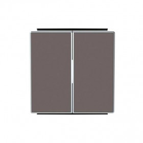 Μετώπη 2 Πλήκτρων Taupe 8511TP Sky ABB