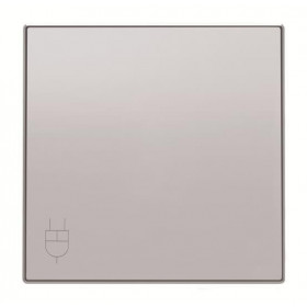 Μετώπη Πρίζας Σουκο Με Καπάκι Αλουμίνιο 8588.1PL Sky ABB