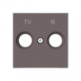 Μετώπη Πρίζας TV-R Taupe 8550TP Sky ABB