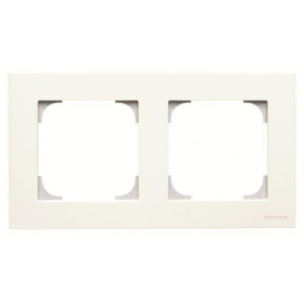 Πλαίσιο 2 Θέσεων Λευκό 8572.1BL Sky ABB