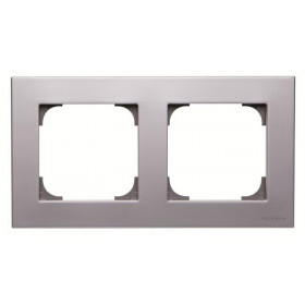 Πλαίσιο 2 Θέσεων Αλουμίνιο 8572PL Sky ABB