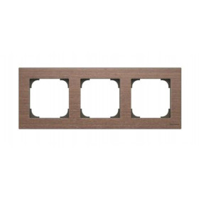 Πλαίσιο 3 Θέσεων Wenge 8573WN Sky ABB