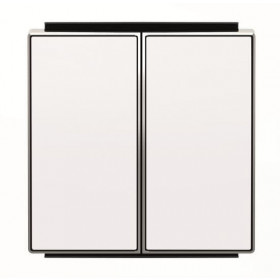 Μετώπη 2 Πλήκτρων Λευκό 8511BE Sky ABB