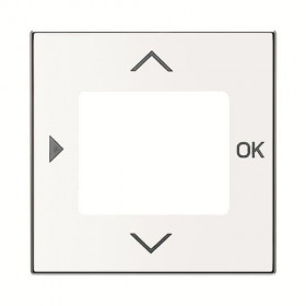 Μετώπη Θερμοστάτη Ψηφιακού Λευκό Soft 8565.3BL Sky ABB