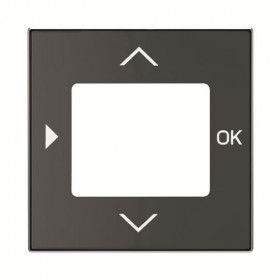 Μετώπη Θερμοστάτη Ψηφιακού Μαύρο Soft 8565.3NS Sky ABB