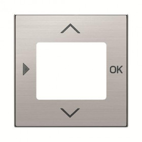 Μετώπη Θερμοστάτη Ψηφιακού Ατσάλι 8565.3AI Sky ABB