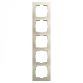 Πλαίσιο 5 Θέσεων Κρεμ 2515-922-507 Basic55 ABB