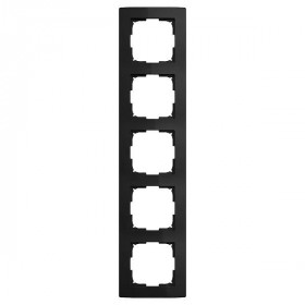 Πλαίσιο 5 Θέσεων Μαύρο 2515-911-507 Basic55 ABB