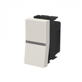 Διακόπτης Απλός 1 Στοιχείου Με Λυχνία Dune Zenit N2101.51 DN ABB