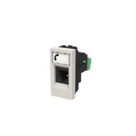 Πρίζα Τηλεφώνου 1 Στοιχείου Dune Zenit N2117.6 DN ABB