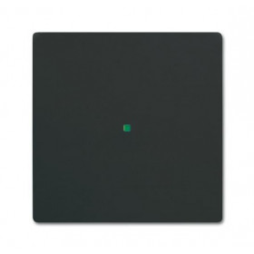 Μετώπη KNX 1 Πλήκτρου Μαύρο Soft SR-1-885 Free@home ABB