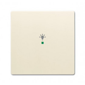 Μετώπη KNX 1 Πλήκτρου Με Σύμβολο Φώς Κρέμ SRL-1-82 Free@home ABB