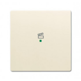 Μετώπη KNX 1 Πλήκτρου Με Σύμβολο Σενάριο Κρέμ SRS-1-82 Free@home ABB
