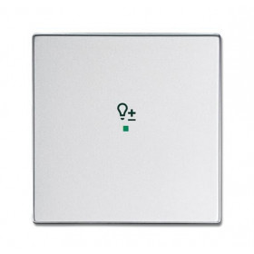Μετώπη KNX 1 Πλήκτρου Dimmer Αλουμίνιο SRD-1-83 Free@home ABB