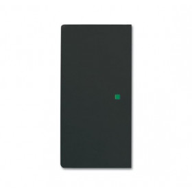 Μετώπη KNX 1/2 Πλήκτρου Μαύρο Soft SR-2-885 Free@home ABB