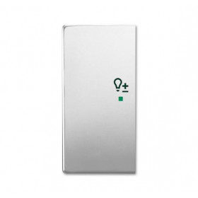 Μετώπη KNX 1/2 Πλήκτρου Dimmer Αριστερό Pure SRD-1-L-866 Free@home ABB