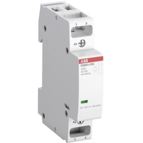 Ρελέ Ισχύος Ράγας 2P 20A 1NO+1NC 12VAC/DC Αθόρυβος ESB20-11N ABB