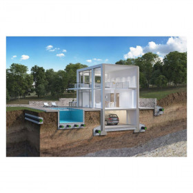 Σωλήνα Αποστράγγισης Σπιράλ Φ125 SN4 GeoDrain ΚΟΥΒΙΔΗΣ