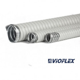 Σωλήνα Σπιράλ Μεταλλική Φ29 Με Επένδυση MetalPlast VIOFLEX