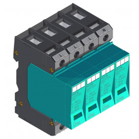 Αντικεραυνικό T1+T2+T3 4P 12,5kA/P Με Αποσπώμενα Φυσίγγια (PO I 4) KIWA