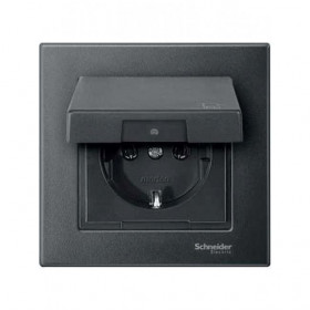 Πλαίσιο 1 Θέσης Ανθρακί 486114 System-M MERTEN