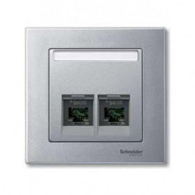 Πλαίσιο 1 Θέσης Αλουμίνιο 486160 System-M MERTEN