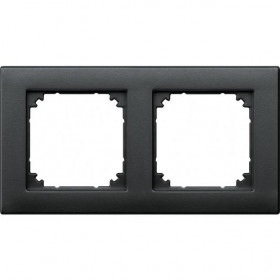 Πλαίσιο 2 Θέσεων Ανθρακί 486214 System-M MERTEN