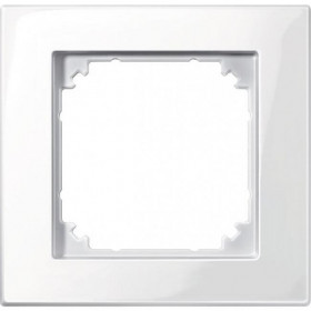 Πλαίσιο 1 Θέσης Λευκό 515119 System-M MERTEN