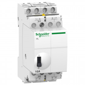 Ρελέ Καστάνιας 4P 16A 4NΟ 24VAC ή 12VDC A9C30114 SCHNEIDER ELECTRIC